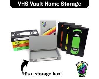 VHS Collectible Storage Box
