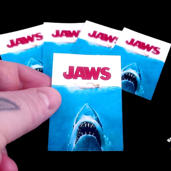 Jaws Sticker | Shark Week | Gifts for Horror Movie Fans