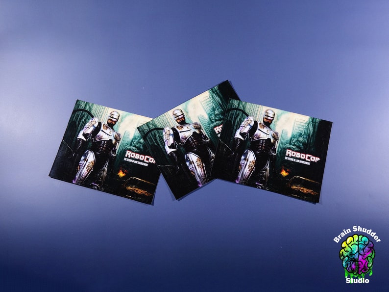 Robocop Sticker | Gifts for 80's Movie Fans - Etsy