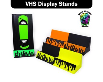 VHS Tape Display Stands - Drips