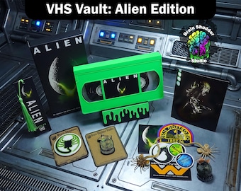 Alien Movie Gift Box - Sci-Fi Horror Collectible Storage Box