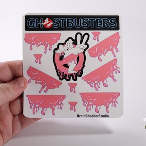 Ghostbusters II Pink Slime Sticker Sheet | Gifts for Movie Fans