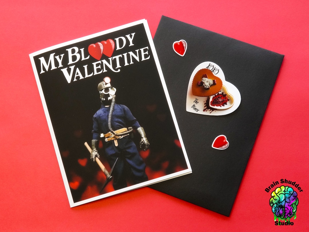 Valentine's Day Card | Horror | My Bloody Valentine - Etsy
