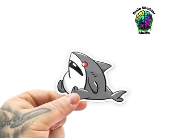 Chubby Shark Sticker | Bruth Jarth