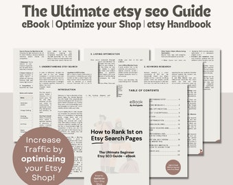How To Sell Products That Rank 1st On Etsy | SEO Guide | Etsy Shop Seller | Help Selling Guide | How To Rank On Etsy | Shop Seller Handbook