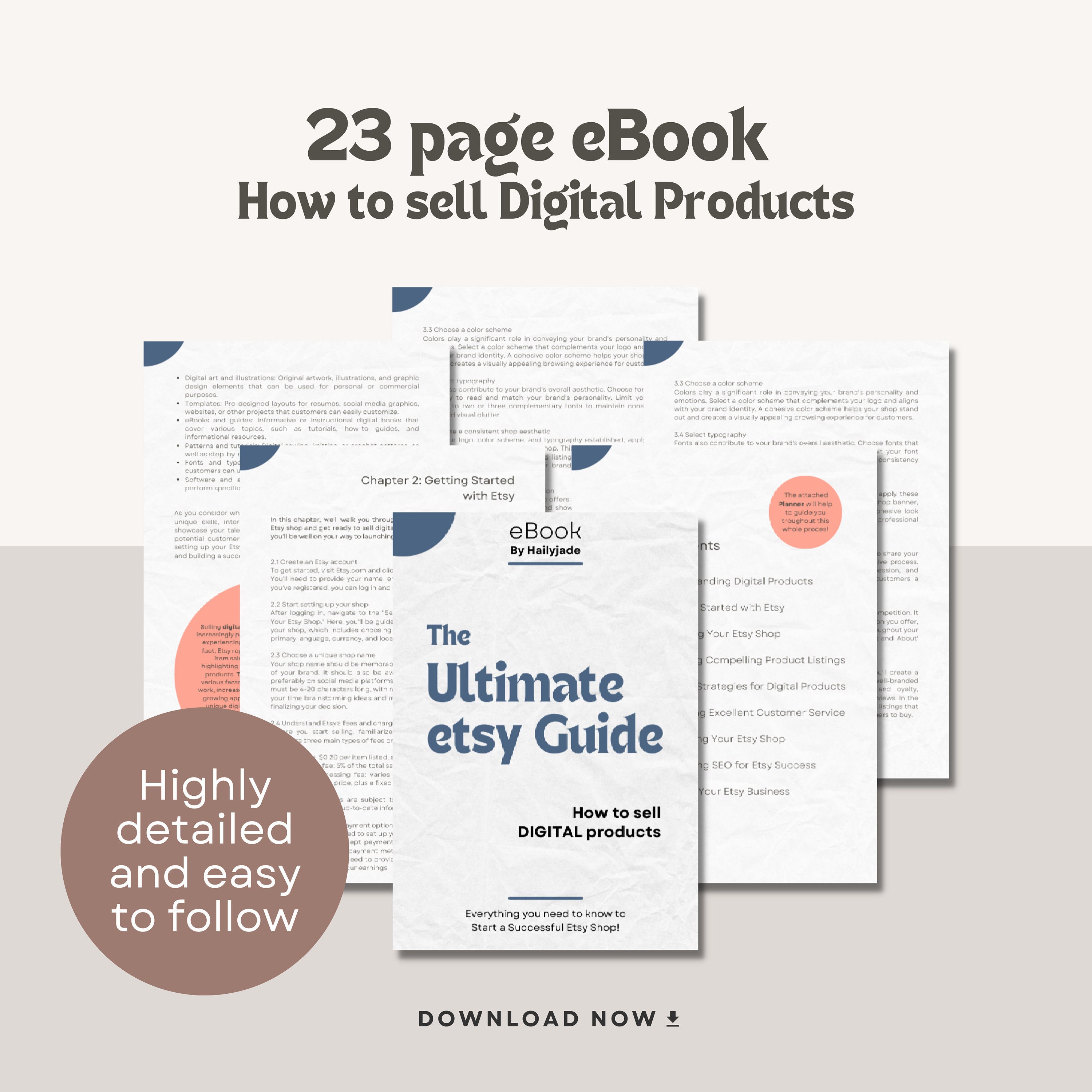 How to Sell Digital Products, Etsy Ebook Bundle | 550+ Product Ideas ...