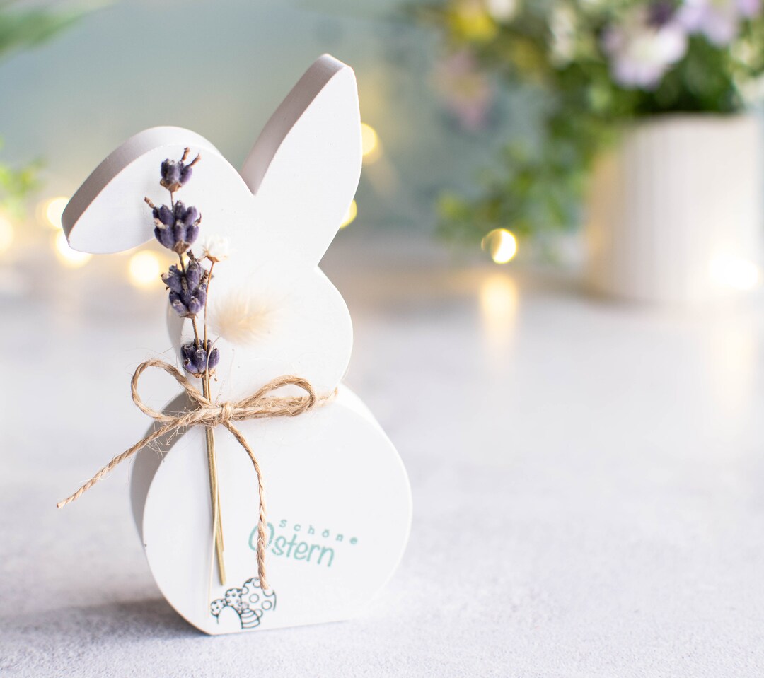 Oster-Schleifenband Mit Draht – Hasen-Muster, Für Deko, Geschenke, Basteln