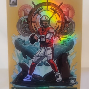 Brock Purdy 2022 Donruss Optic Downtown Rookie Novelty NFL Football Card Reprint