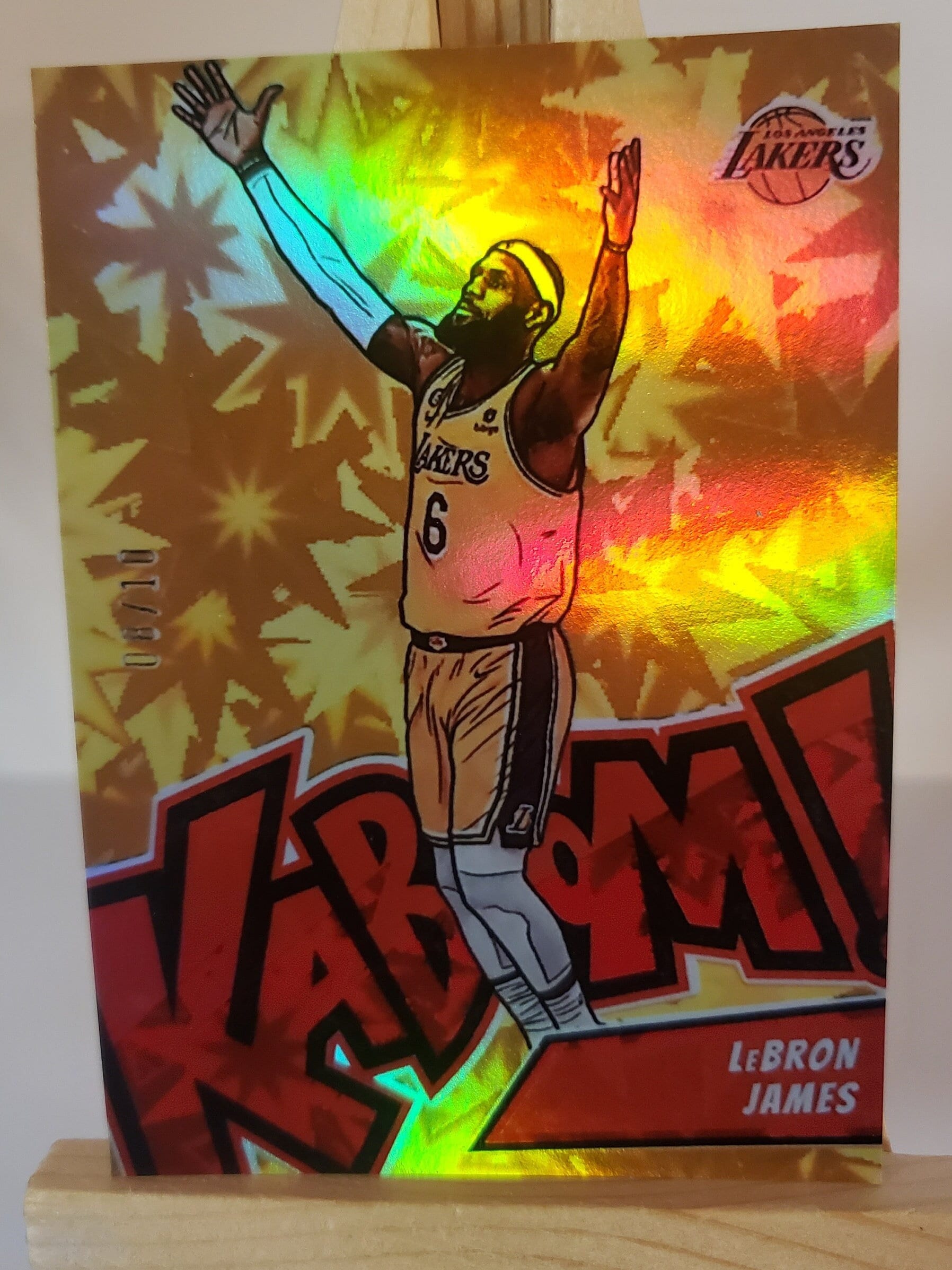 Lebron James 2022-23 Panini Crown Royale Kaboom NBA
