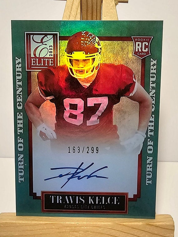 Buy Travis Kelce 2013 Panini Prizm Rookie Auto Refractor #292 NFL 