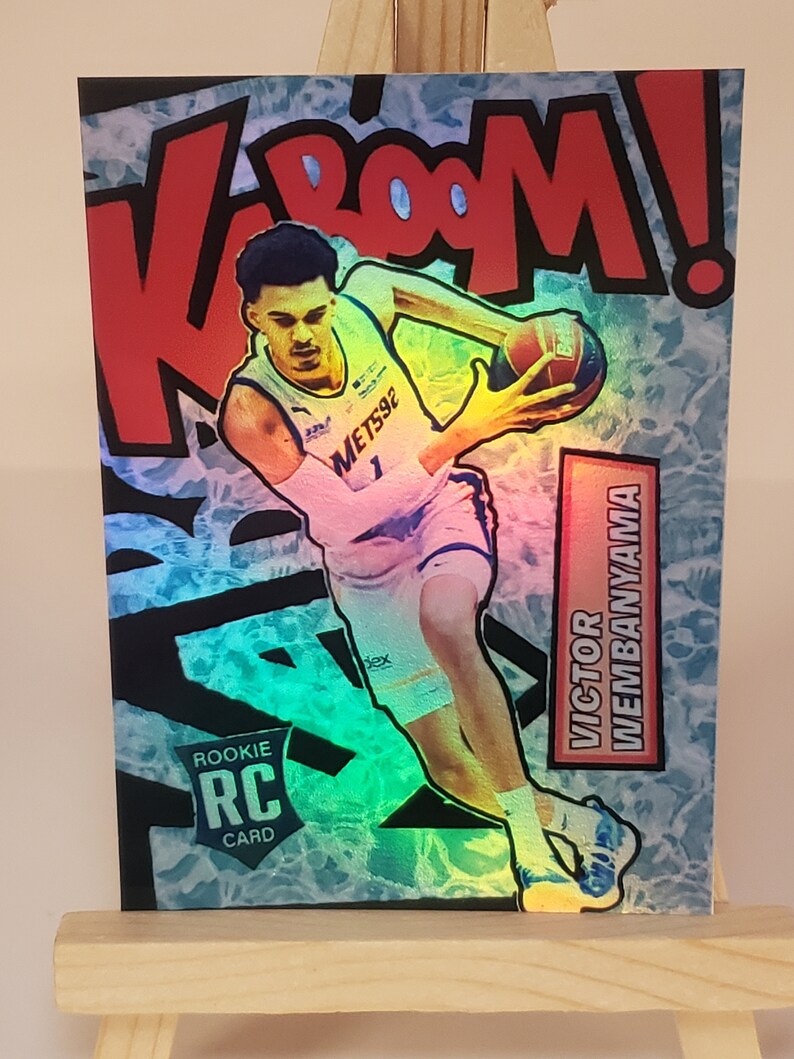 Victor Wembanyama 2023 Legacy NBA Kaboom Water Edition Rookie Novelty