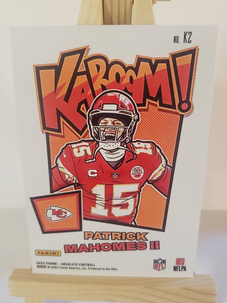 Patrick Mahomes 2022 Panini Absolute Kaboom Novelty NFL Etsy