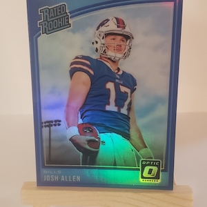 Josh Allen 2018 Donruss Optic Blue Rated Rookie #154 Football Card Novelty Reprint