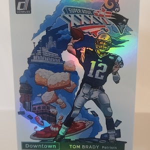 Tom Brady 2020 Donruss Downtown No. D-TOB Novelty NFL Football Card Reprint