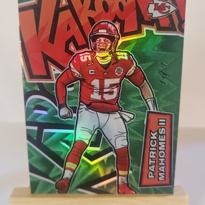 Patrick Mahomes 2022 Panini Absolute Kaboom Novelty NFL Football Card Reprint