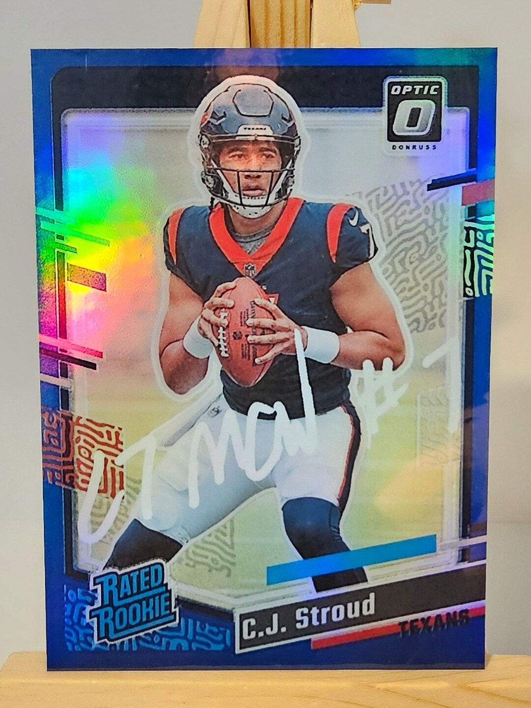 CJ Stroud 2023 Panini Donruss Optic Preview /50 Rated Rookie Auto 339
