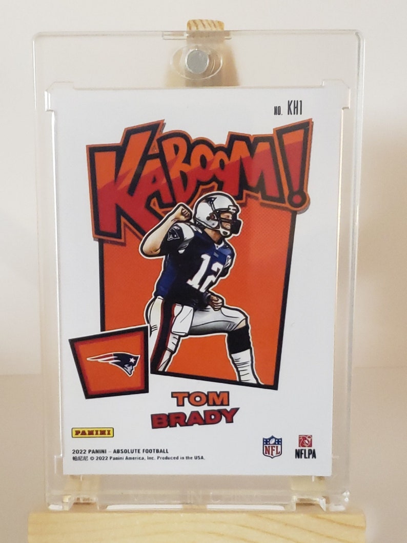 Tom Brady 2022 Panini Kaboom KH1 Novelty NFL Football Card Etsy