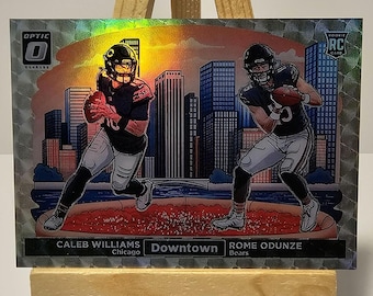 2024 Donruss Caleb Williams Rated Rookie RC Green Press Proof #327