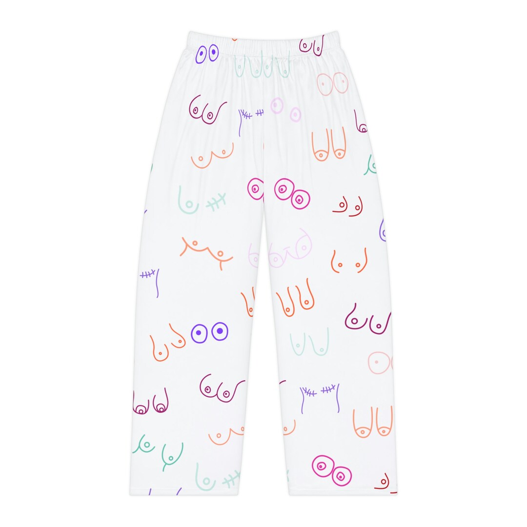 Women's Long Pajama Pants With Quirky Print Soft and Cozy Sleepwear for