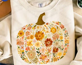 Chinoiserie Pumpkin png, Floral Fall png, Toile De Jouy Pumpkin png, Floral Halloween Fall Pumpkin png, Fall Sublimation, Pumpkin png design
