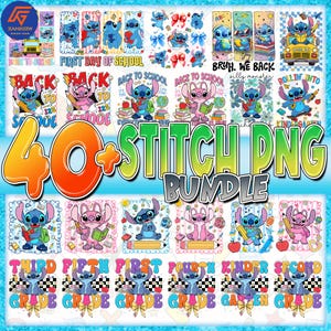 40+ Funny Back to School PNG Bundle, Retro Boys & Girls Cartoon Designs, Trendy Teacher Clipart, Blue Alien Character PNG, Digital Download