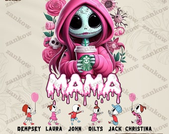 Valentine Nightmare Mama Killer Png Custom Kid Name, Valentine Mama Custom Kid Name Png, Happy Valentine Png, Digital Download