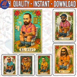 Spanish Doing Dad Shit Png Bundle, Funny Dad Png Papa Latino PNG, Bundle Spanish Dad Png, Dad Chicano PNG, Chingon Fathers Day Png