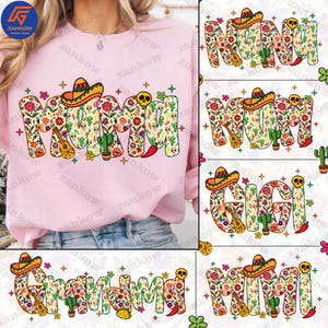 Cinco de Mayo Mama Png Bundle, Mexican Party, Mexican Girly Festival 2025 Png, Mexico Png, Tacos Png, Nacho Average Fiesta, Mexican Hat Png