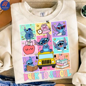 Cartoon Back To School Png, Blue Monster School Png, Happy First Day Of School Cartoon Png, Gift For Kid School Png, Bruh We Back Png