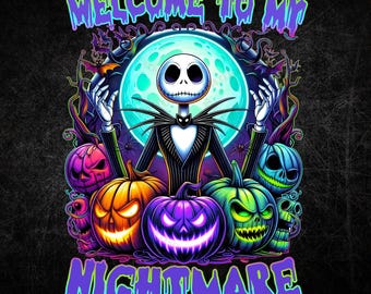 Halloween Skeleton Png, Halloween Nightmare Png, Halloween Png, Spooky Season Png, Halloween Pumpkin Png, Trick Or Treat Png, Digital File