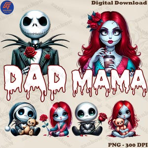Personalizar Halloween Png, Halloween Png, Pesadilla Mamá Papá Halloween Png, Halloween Png, Calabazas Halloween Png, Archivo Digital