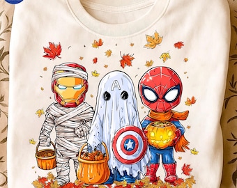 Halloween Superhero Png, Boy Halloween Png, Spider Halloween Png, Kids Halloween Sublimation Design, Trick Or Treat Png, Spooky Season Png