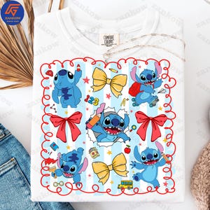Retro Jungen Mädchen Erster Schultag Png, Blauer Außerirdischer Charakter Png, Trendige Cartoon Schulanfang Png, Lustige Kinder Schulanfang Png