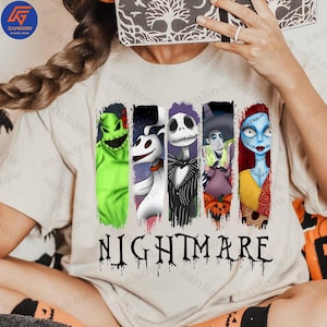 Halloween Nightmare Lovers Png, Horror Halloween Png, Halloween Nightmare Movies Png, Spooky Season Png, Trick Or Treat Png, Digital File