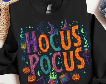 Witchy Halloween Png, Witch Sisters Png, Vibrant Halloween Shirt Png, Retro Halloween Png, Funny Halloween PNG, Spooky Season Png, Salem Png