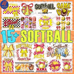 15+ bundel softbalwedstrijd png, grappig softbal png, shirtontwerp softballiefhebbers, shirt softbal mama png, sportcocktailstrik png
