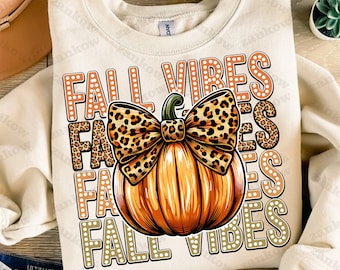 Retro Fall Vibes Pumpkin Bow Png, Fall Coquette Png, Fall Girl Pumpkin Spice Png, Autumn Pumpkin Png, Fall Season Png Digital Download
