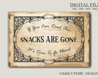 Charcuterie Board I Cutting Board Svg I Engraving Svg I Holiday Svg I Svg Cut Files I Svg Files For Cricut I Cheese Board Svg
