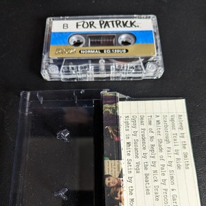 Perks of Being a Wallflower Cassette (or CD) - "One Winter. For Patrick."