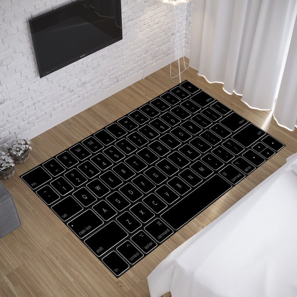 Keyboard Rug Etsy