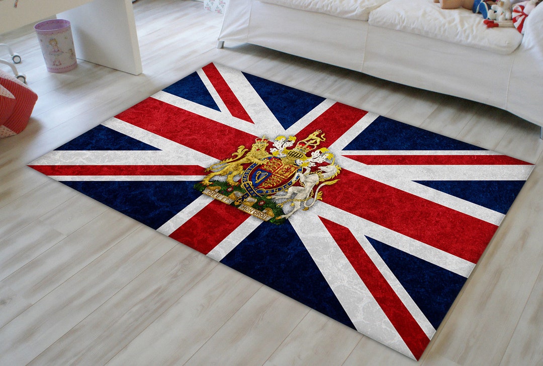 British Empire Rug Flag Rug Great Britain Rug God and My Etsy UK