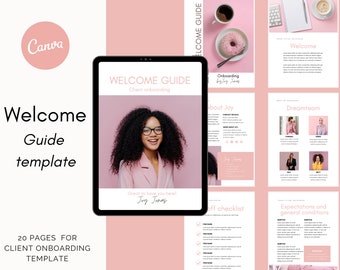 Ulepsz proces wdrażania dzięki naszemu pakietowi tematycznemu w kolorze różowym – idealnemu dla asystentów wirtualnych i trenerów