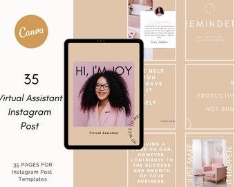 Edytowalne szablony postów na Instagramie Sand | Szablon Leadmagnet | Szablon Canva dla menedżerów mediów społecznościowych |