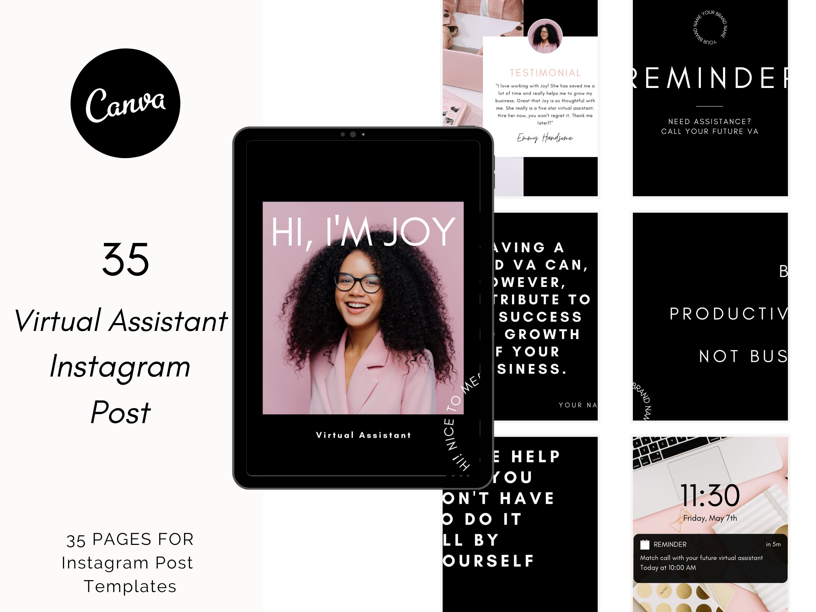 Editable Instagram Post Templates | Leadmagnet Template | Canva ...