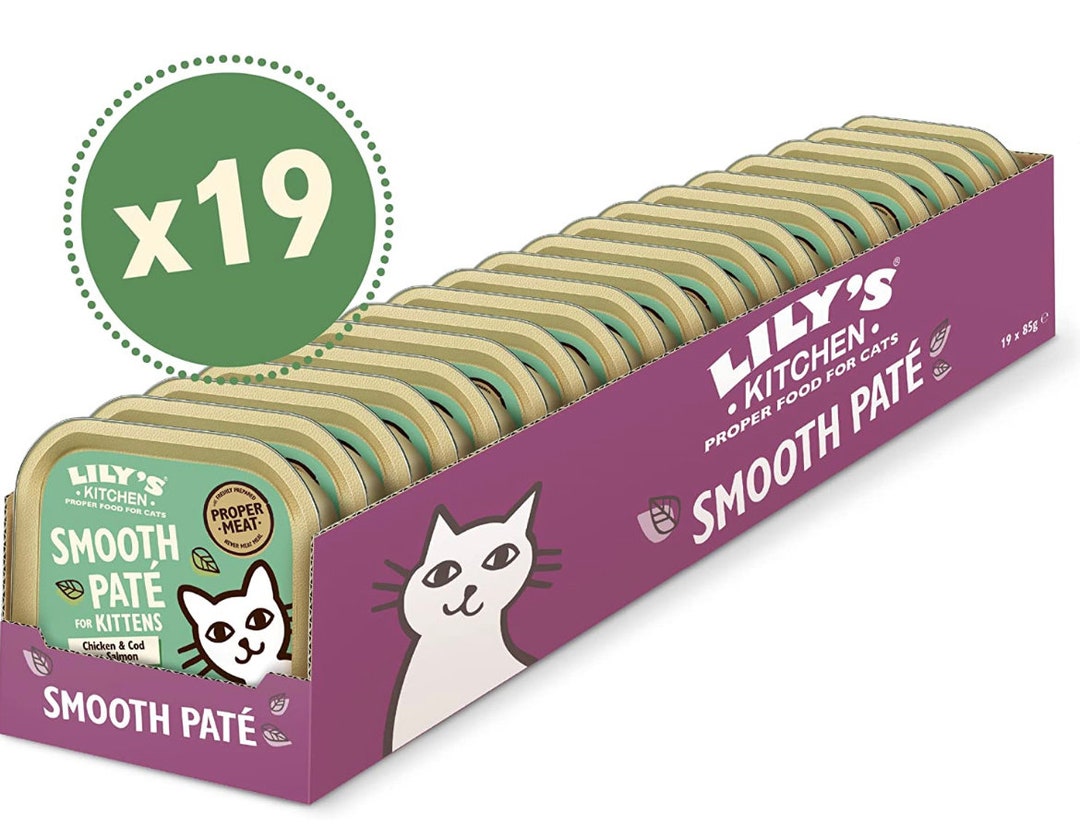 Lily's Kitchen Smooth Paté With Chicken & Cod for Kittens Etsy