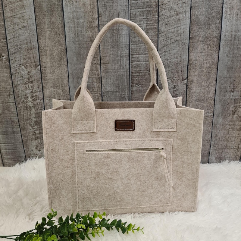 Filztasche XL Shopper 'You are pawsome' main image 0