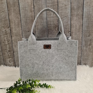 Filztasche, Filzshopper, verschiedene Farben, Bürotasche, Handtasche, Einkaufstasche, Shopper Tasche Damen, Geschenke für sie,