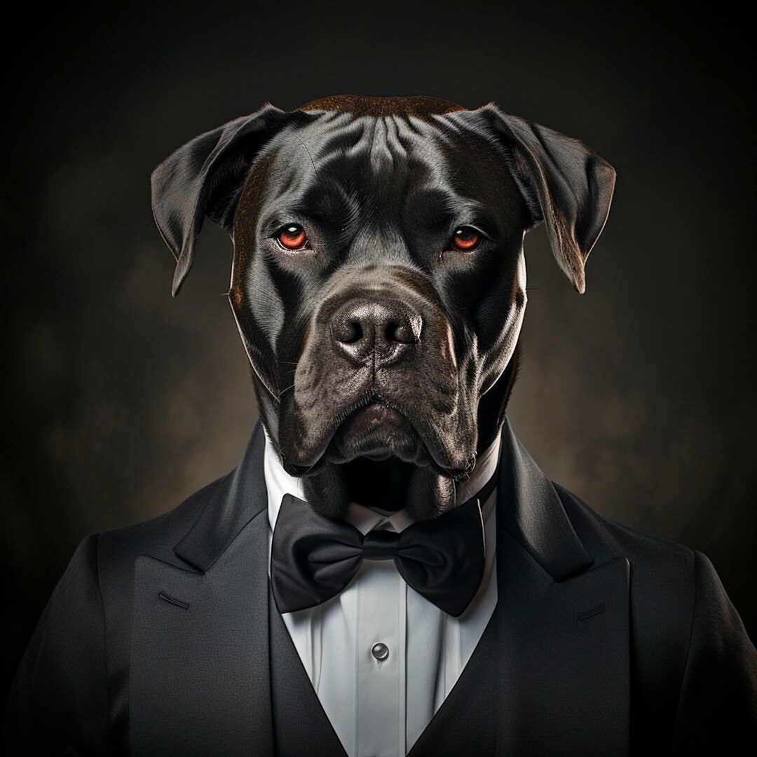 Cane Corso Personalized Gift Cane Corso Custom Portrait Neapolitan Mastiff Art Mastiff Memorial