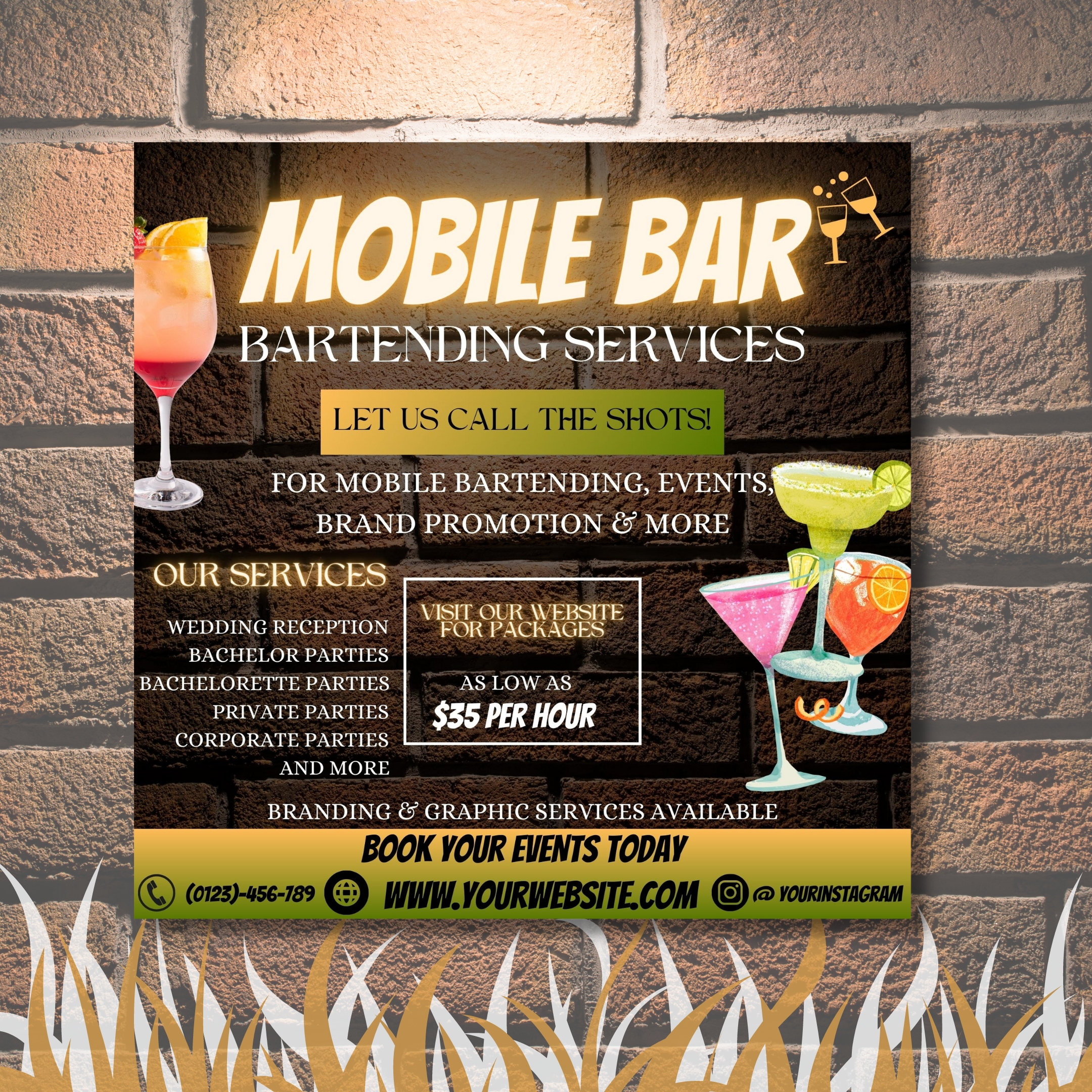 Portable Bars - Great for Mobile Bartending, Events & Brand Promotion