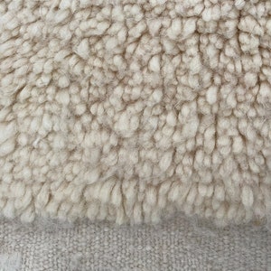 Colorful Moroccan Rug, Hand-Knotted Berber Wool, Blue Green and Violet zdjęcie 6